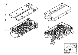SINGLE COMPONENTS FOR FUSE HOUSING