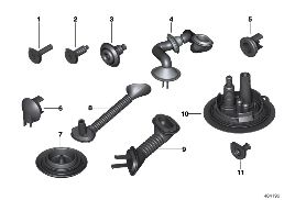 VARIOUS CABLE GROMMETS
